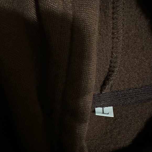 SHEIN Solid Brown Hoodie - Picture 3 of 3